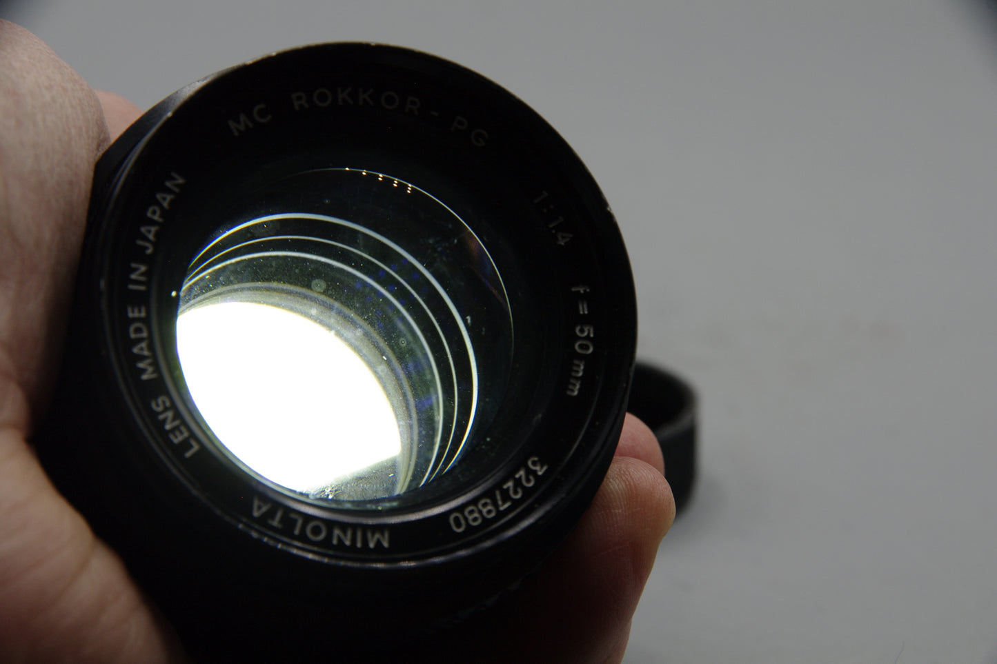 Minolta MC Rokkor-PG 50mm f/1.4 Lens – MD Mount – Manual Focus
