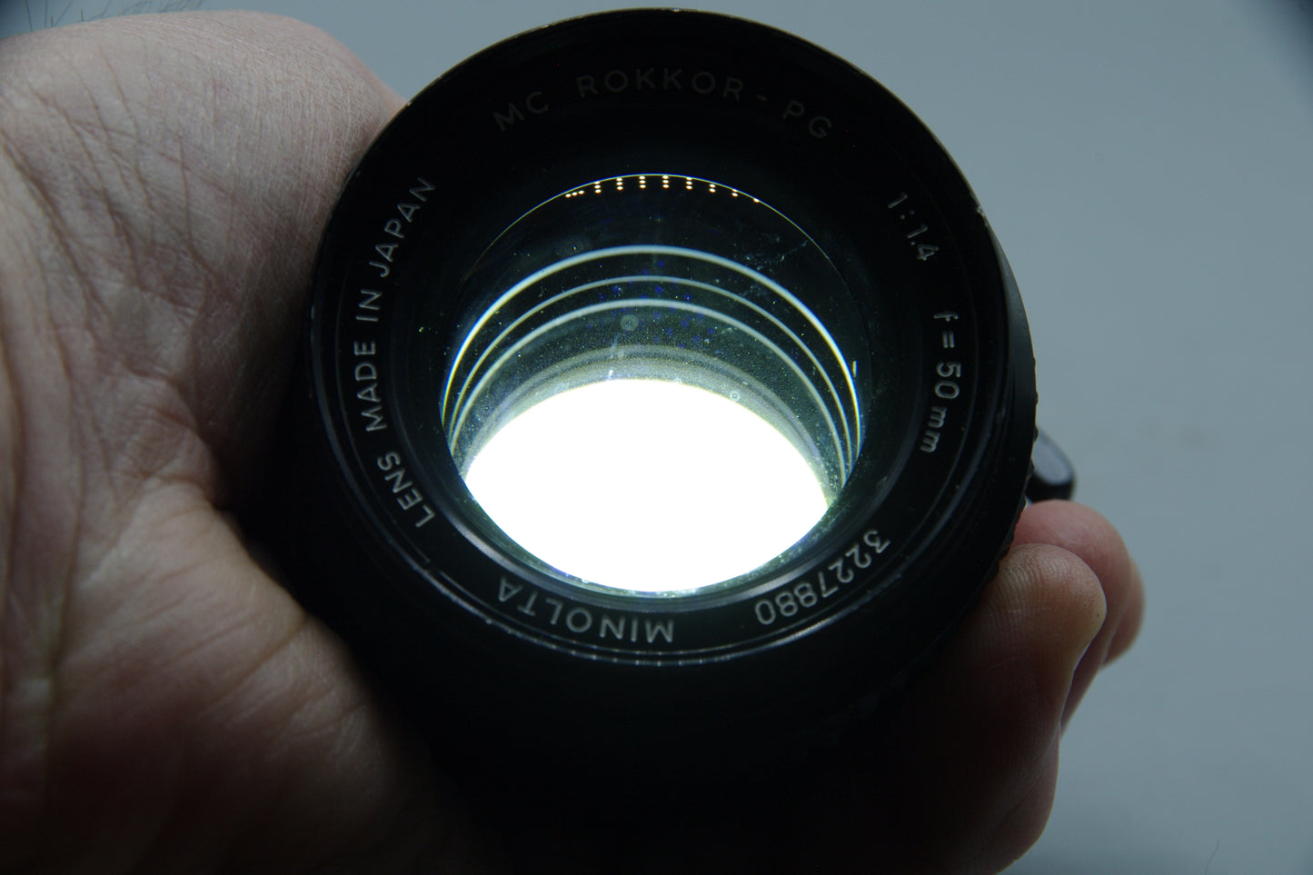 Minolta MC Rokkor-PG 50mm f/1.4 Lens – MD Mount – Manual Focus
