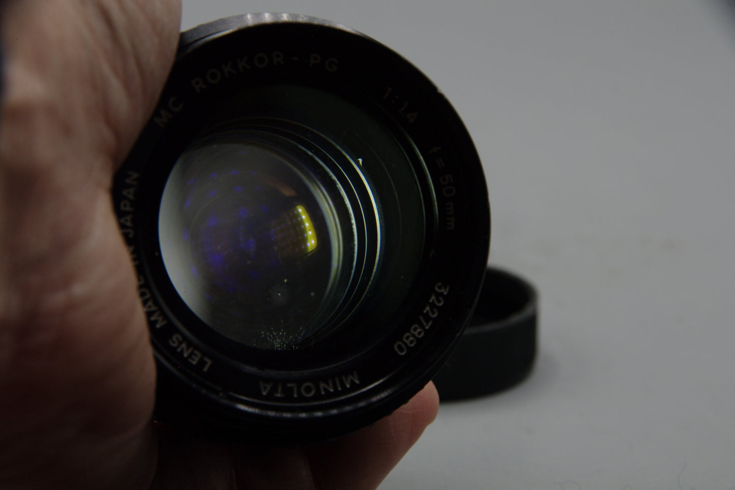 Minolta MC Rokkor-PG 50mm f/1.4 Lens – MD Mount – Manual Focus