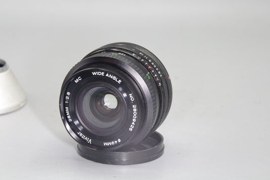 Vivitar 28mm F/2.8  Wide Angle Lens - Canon FD Mount
