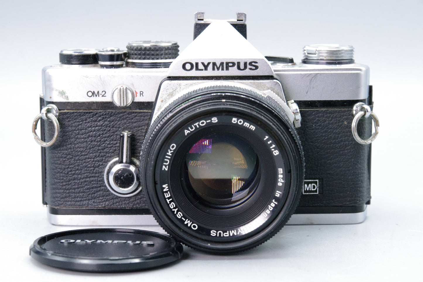 Olympus OM-2 35mm SLR + Zuiko 50mm f/1.8 Lens  - VGC -New Batteries