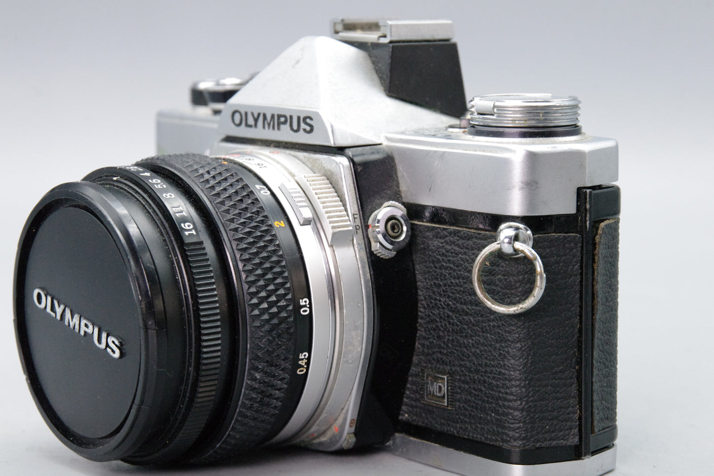 Olympus OM-2 35mm SLR + Zuiko 50mm f/1.8 Lens  - VGC -New Batteries
