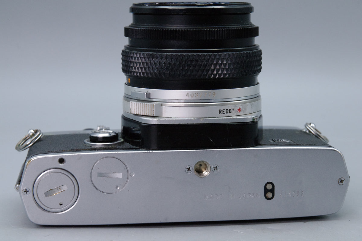 Olympus OM-2 35mm SLR + Zuiko 50mm f/1.8 Lens  - VGC -New Batteries