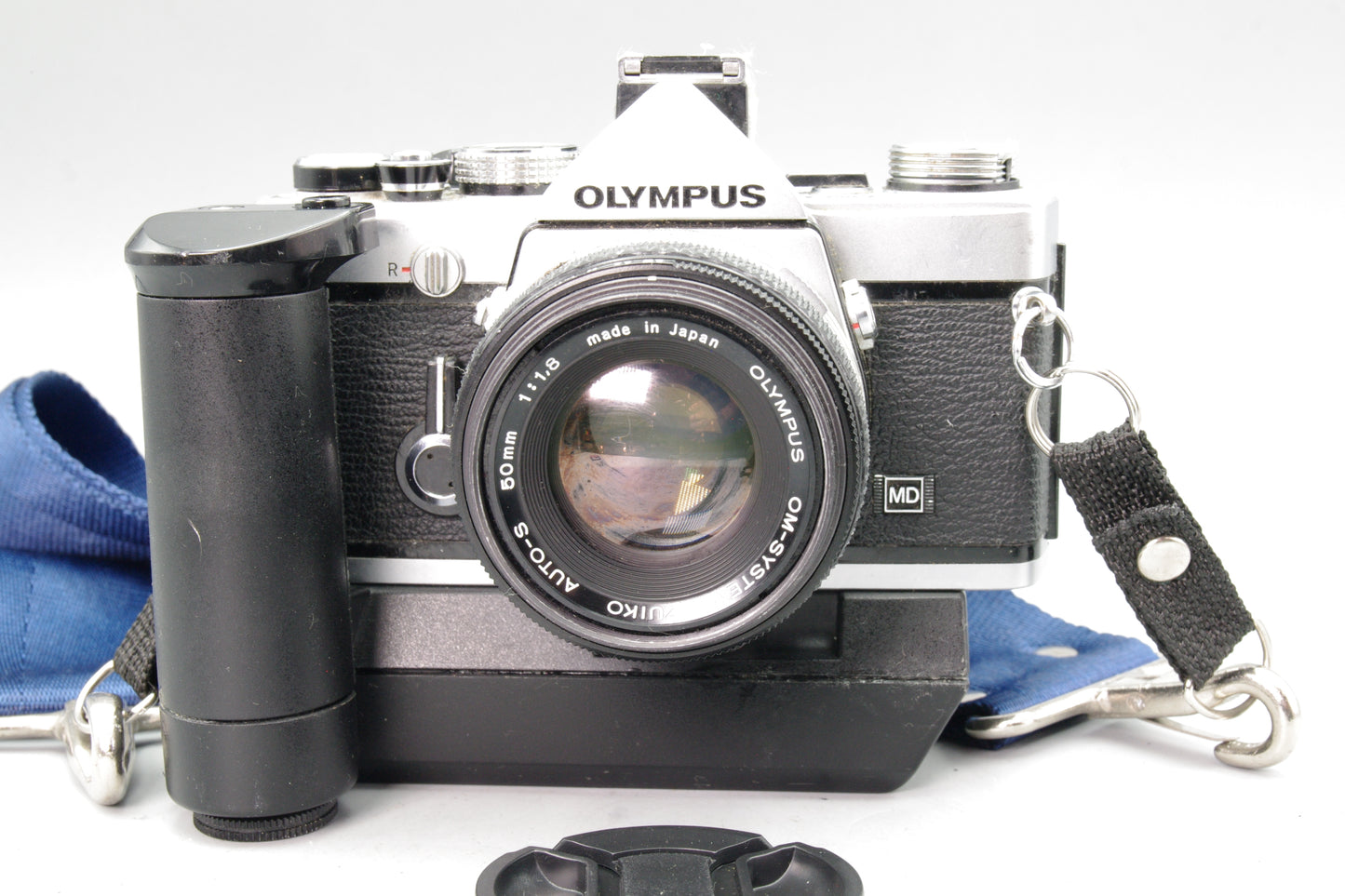 Olympus OM‑1N with Zuiko 50mm Lens and Winder - Very Good Working Condition