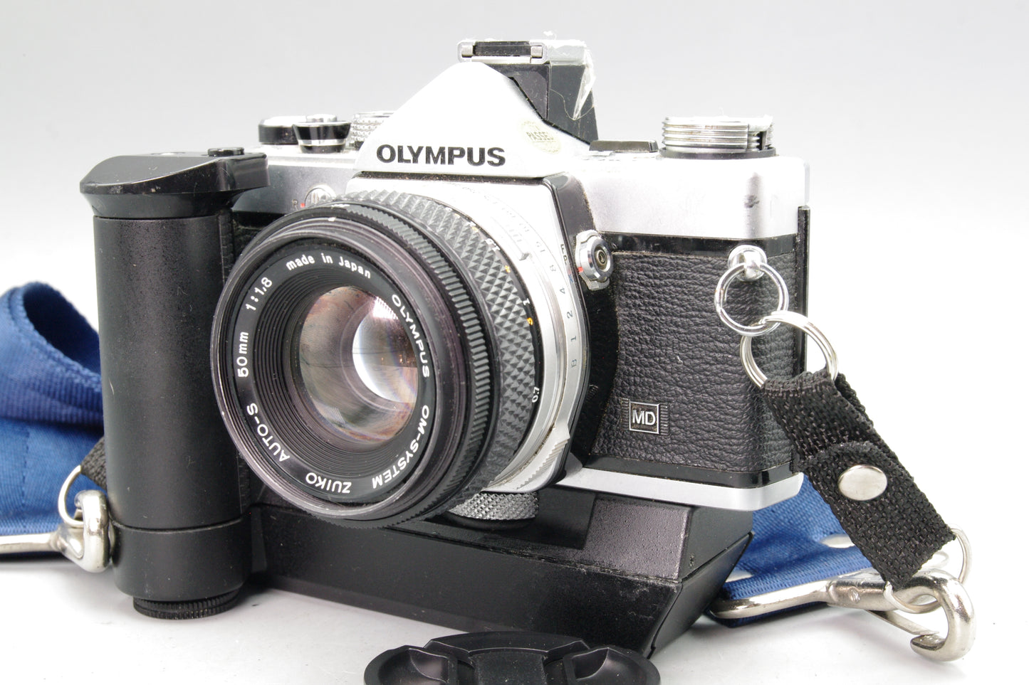 Olympus OM‑1N with Zuiko 50mm Lens and Winder - Very Good Working Condition