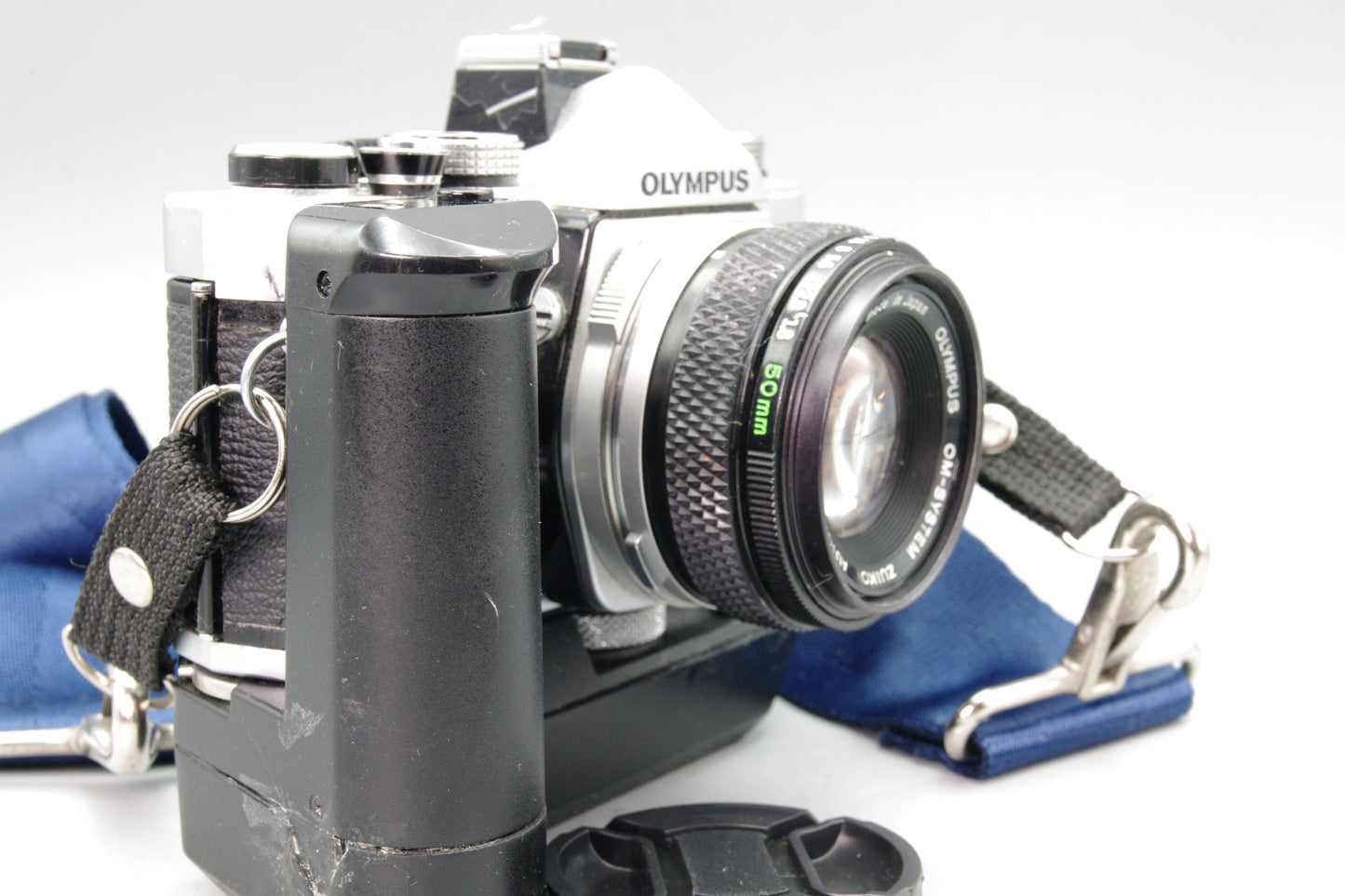 Olympus OM‑1N with Zuiko 50mm Lens and Winder - Very Good Working Condition