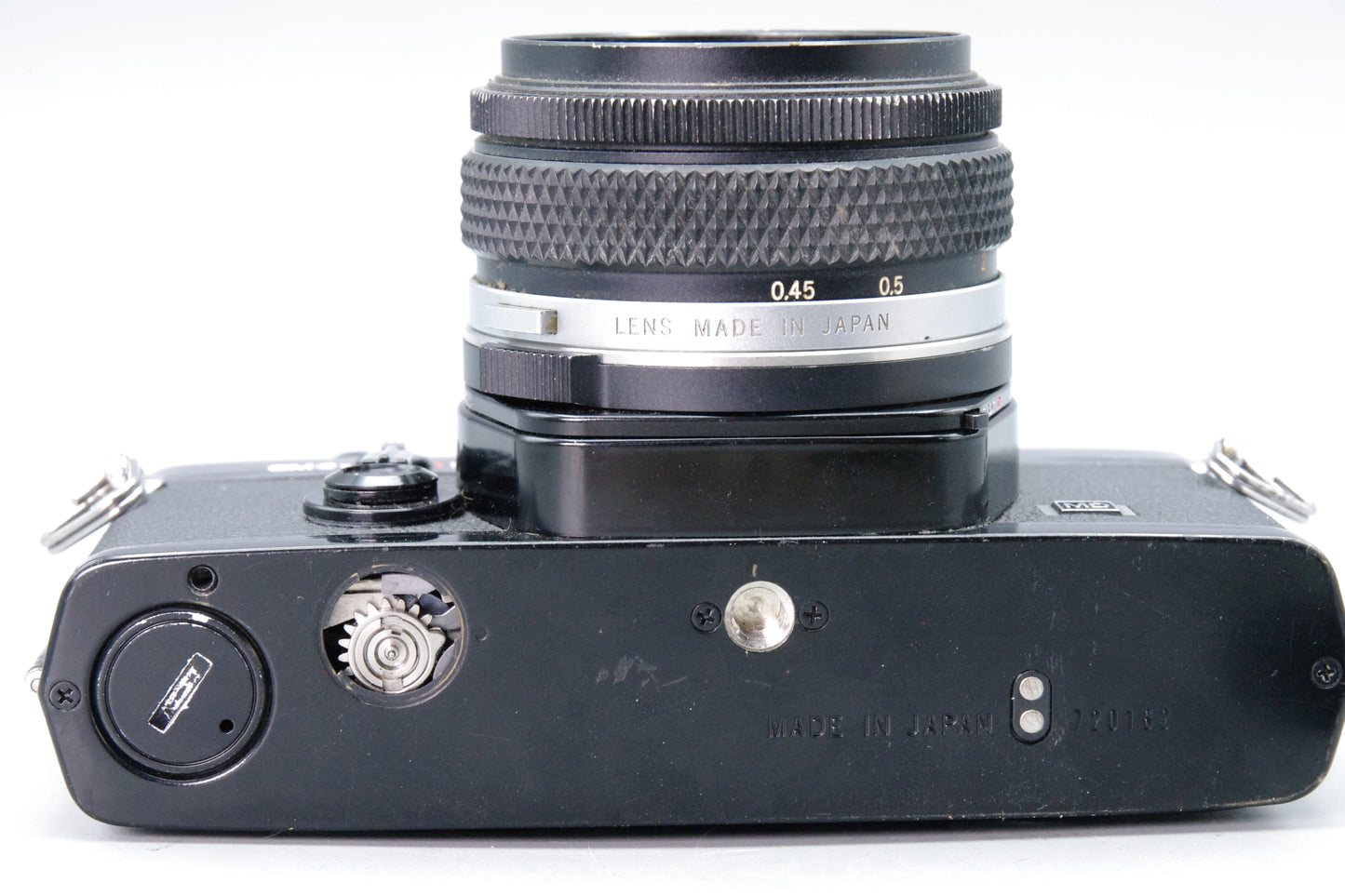Olympus OM-2N Black 35mm SLR + F.Zuiko 50mm f/1.8 Lens – Tested & Working