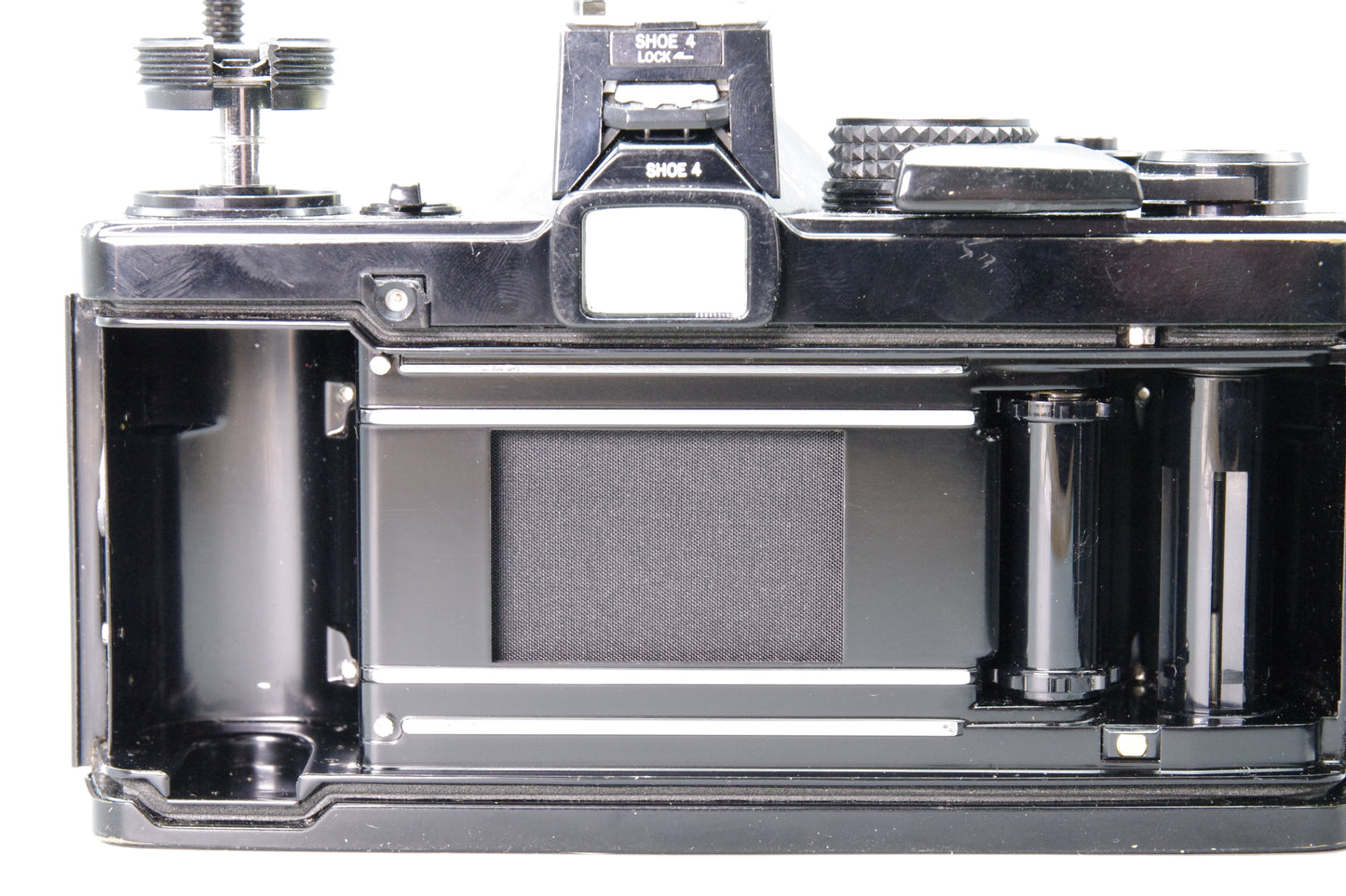 Olympus OM-2N Black 35mm SLR + F.Zuiko 50mm f/1.8 Lens – Tested & Working