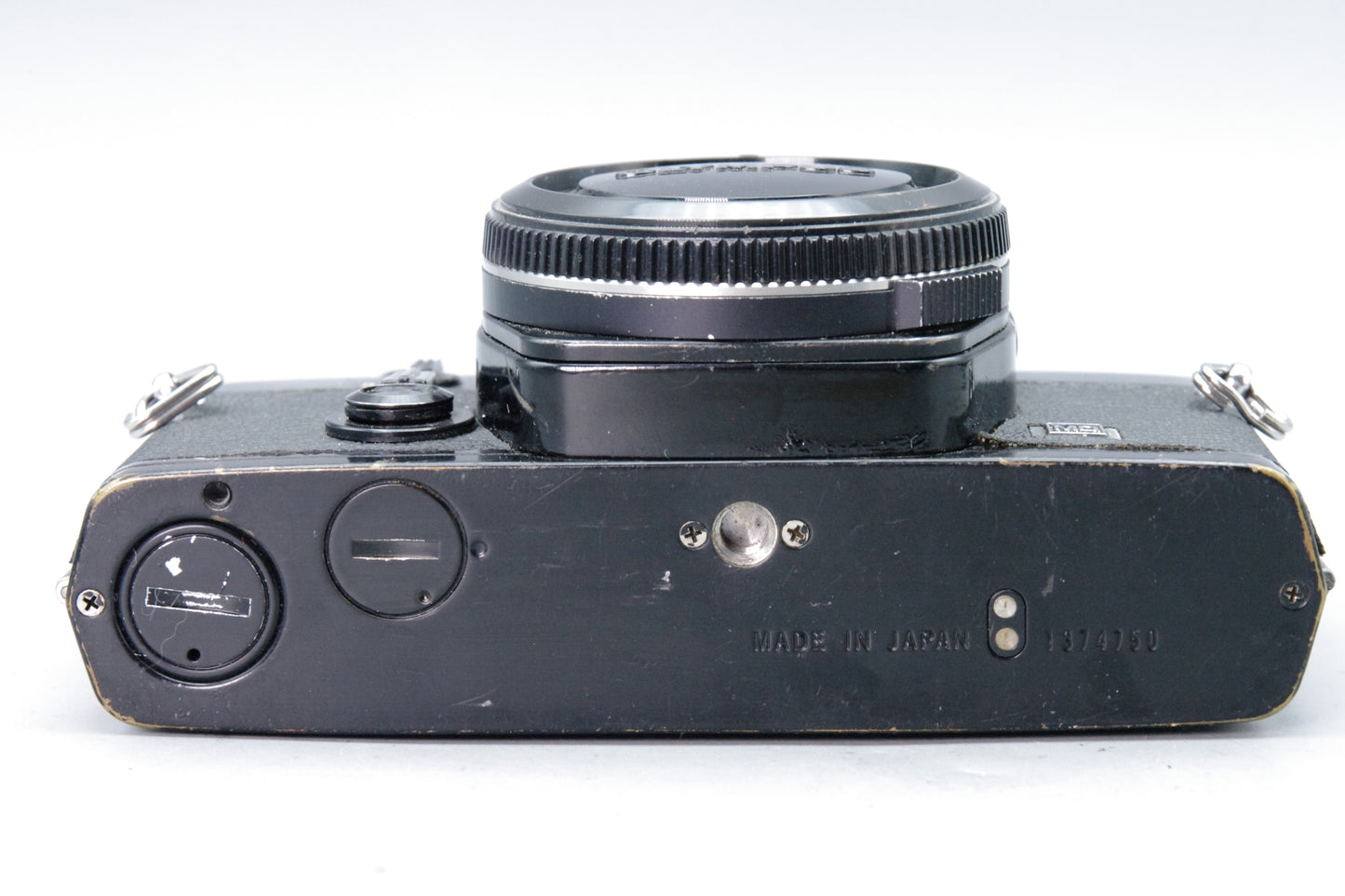 Olympus OM‑1 Black 35mm SLR Film Camera – Tested & Working – Very Good Condition