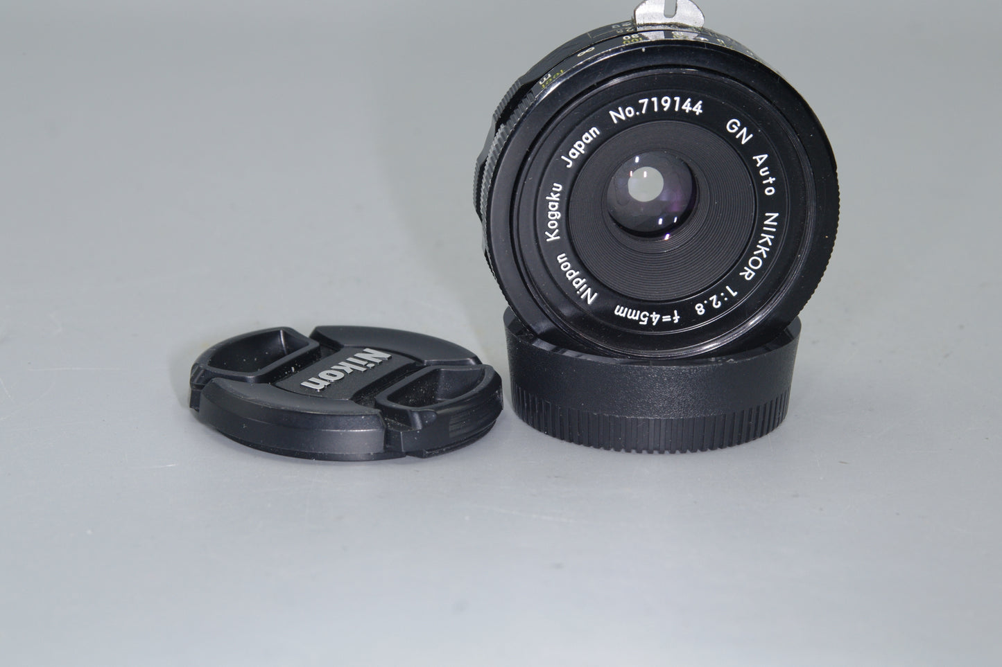 Nikon GN Auto Nikkor 45mm F2.8 Pre-Ai Standard Prime Pancake Lens