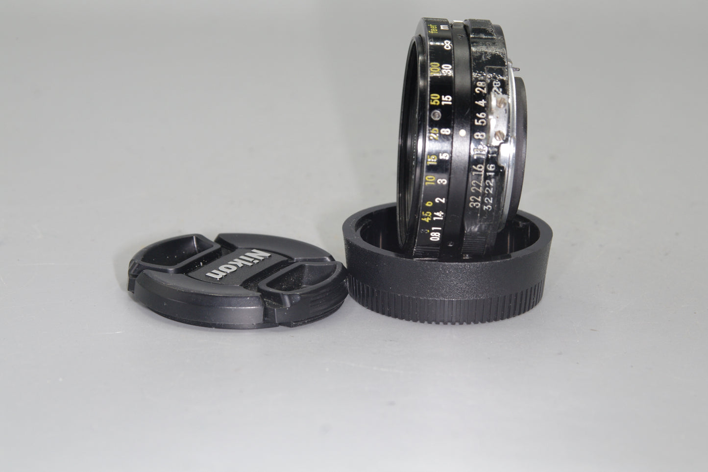 Nikon GN Auto Nikkor 45mm F2.8 Pre-Ai Standard Prime Pancake Lens