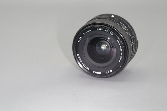 Sigma 24mm F/2.8 Super-Wide II - Nikon F Mount Lens