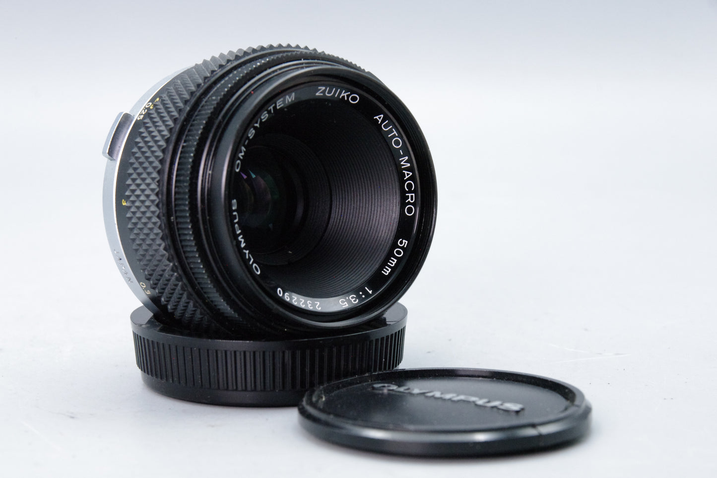 Olympus OM Zuiko Auto‑Macro 50mm f3.5 Lens – Olympus OM Mount – VGC