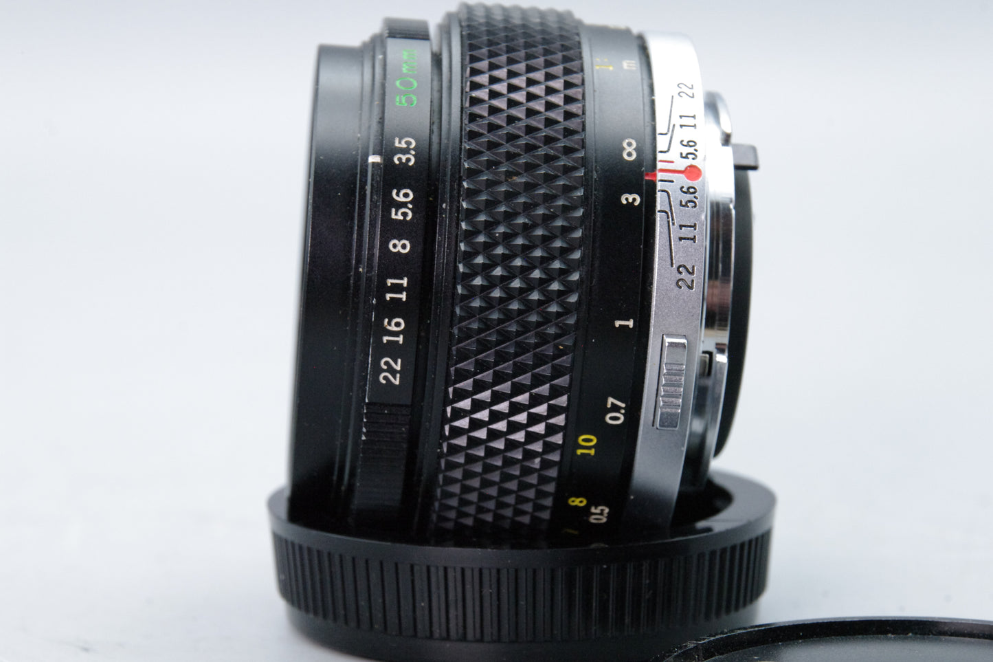 Olympus OM Zuiko Auto‑Macro 50mm f3.5 Lens – Olympus OM Mount – VGC