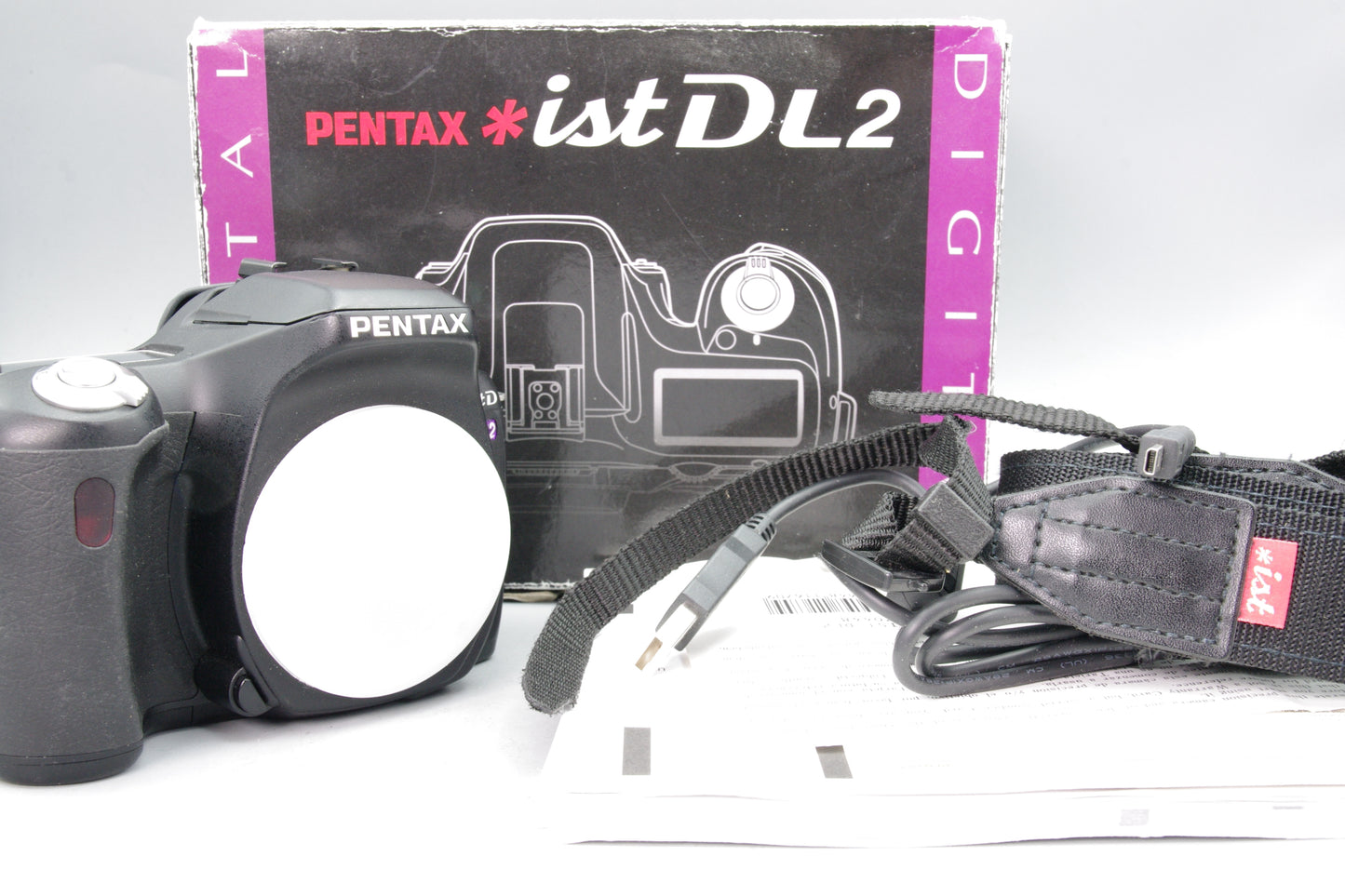 Pentax *ist DL2 6.1MP DSLR – Boxed – Low Shutter Count 3640 – Mint Condition