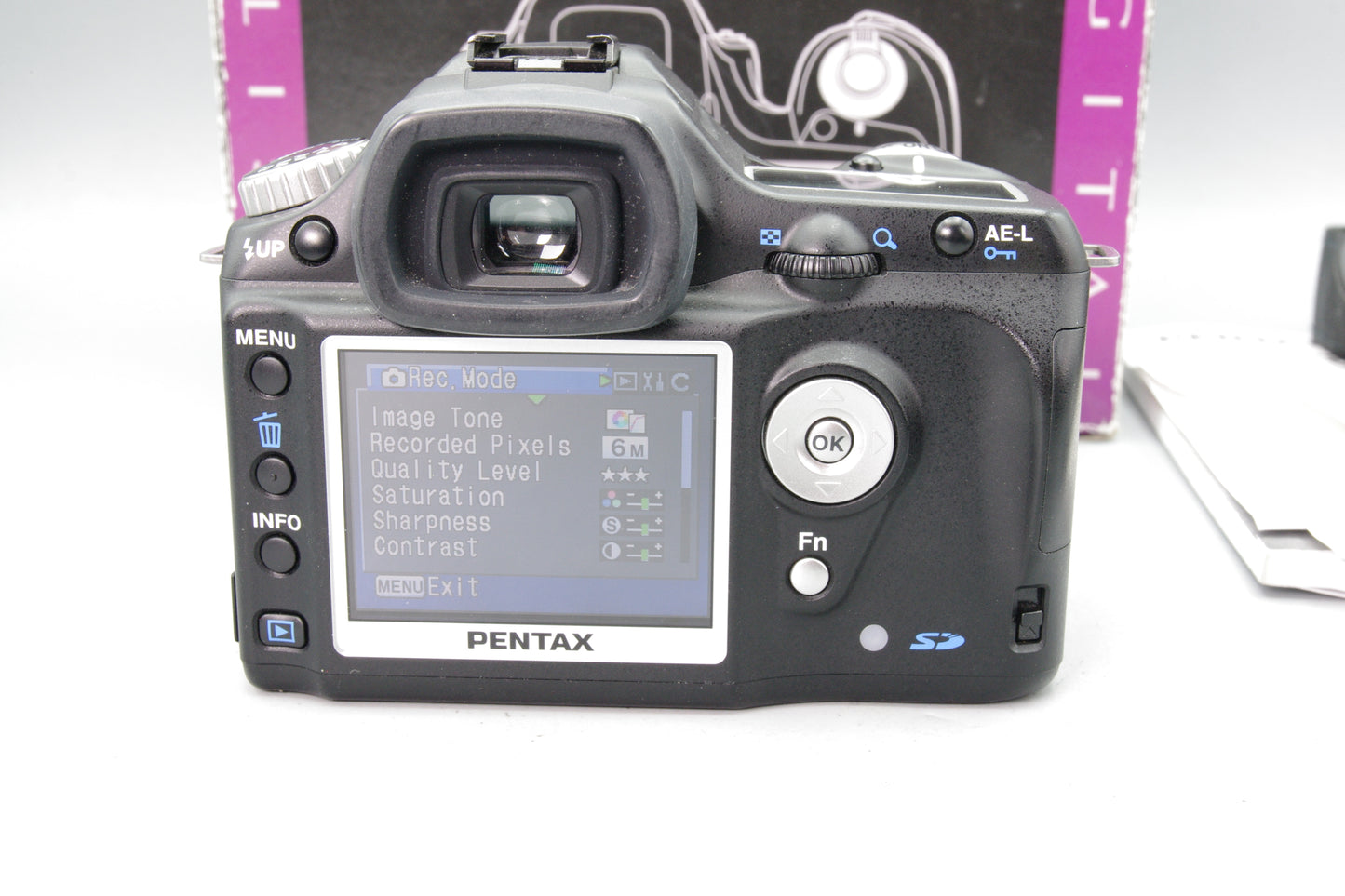 Pentax *ist DL2 6.1MP DSLR – Boxed – Low Shutter Count 3640 – Mint Condition
