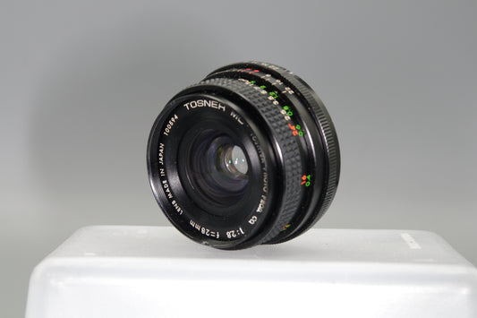 Tosner 28mm F/2.8 Lens M42 Mount - Very Good Condition