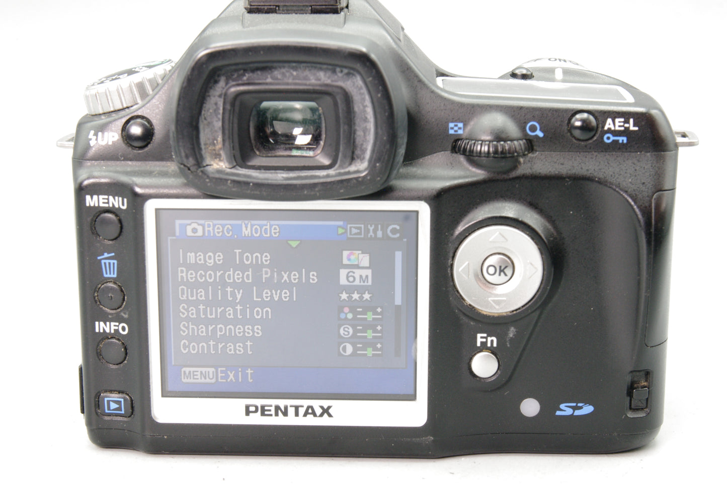 Pentax *ist DL2 6.1MP DSLR  – Low Shutter Count 7925 – Excellent Condition