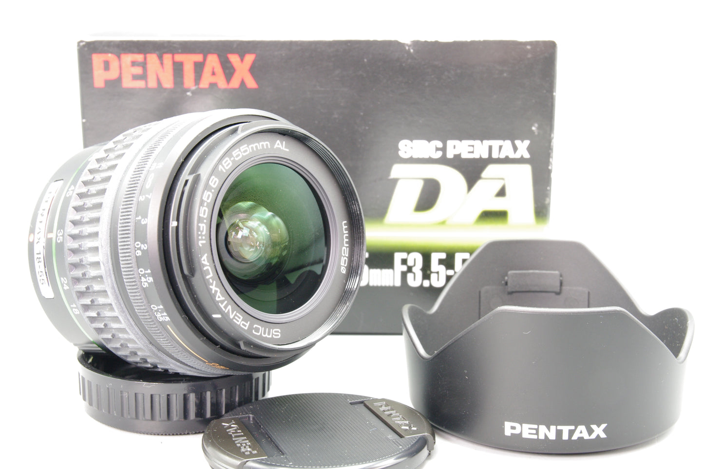 Pentax SMC DA 18–55mm f/3.5–5.6 AL  – APS-C Zoom – Boxed Mint