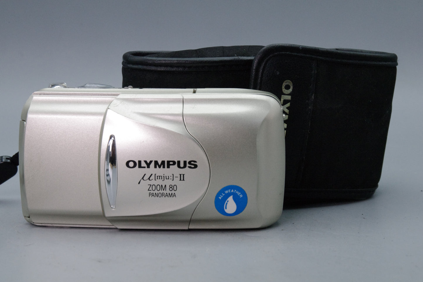 Olympus MJU Zoom II 80 Panorama Camera – 38–80mm Lens - Excellent