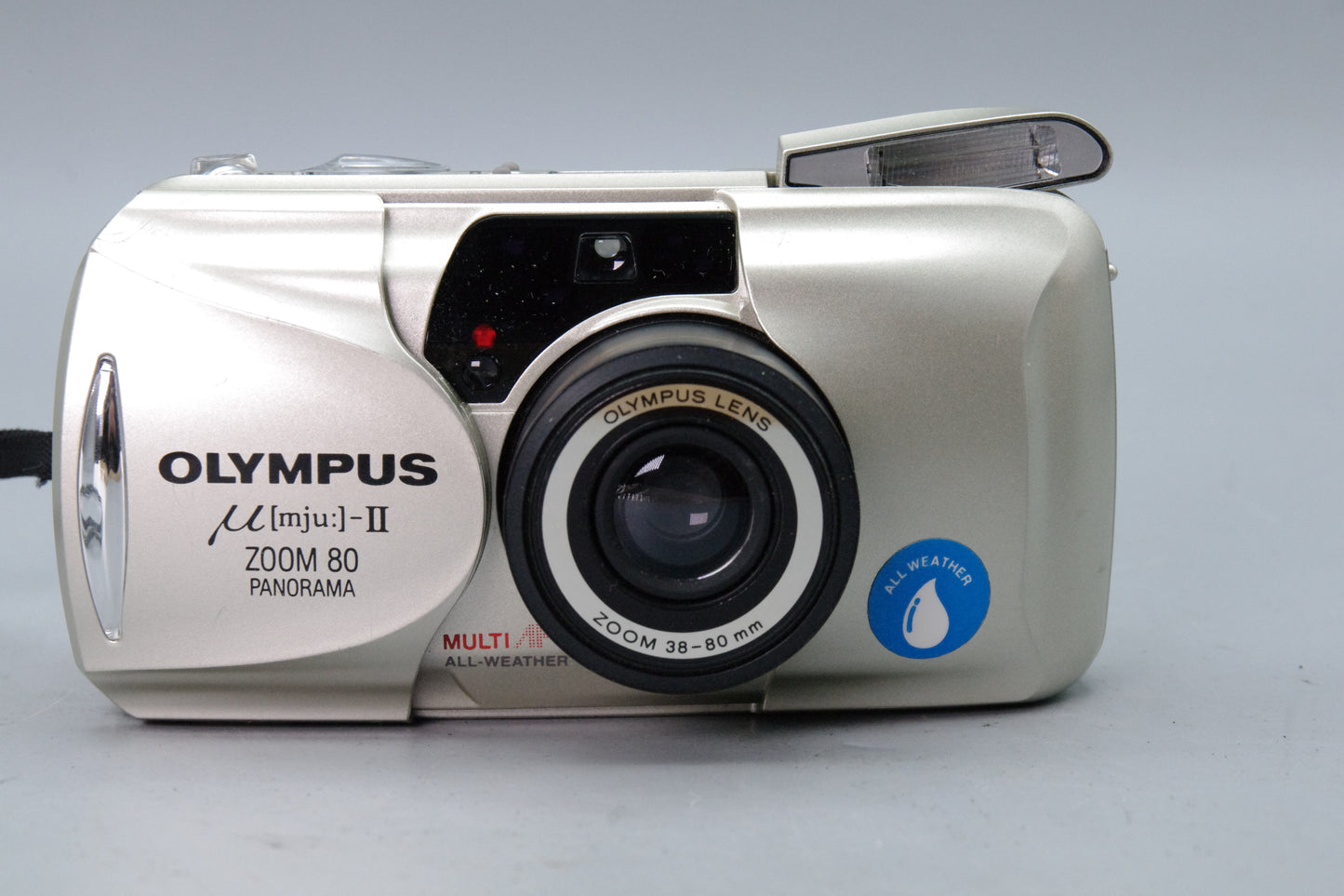 Olympus MJU Zoom II 80 Panorama Camera – 38–80mm Lens - Excellent