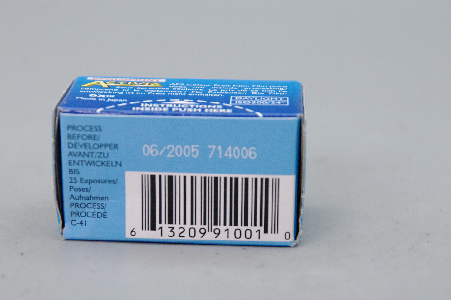 Bonusprint Activix 200 APS Film 25exp – Exp 06/2005 – Boxed Sealed – Excellent