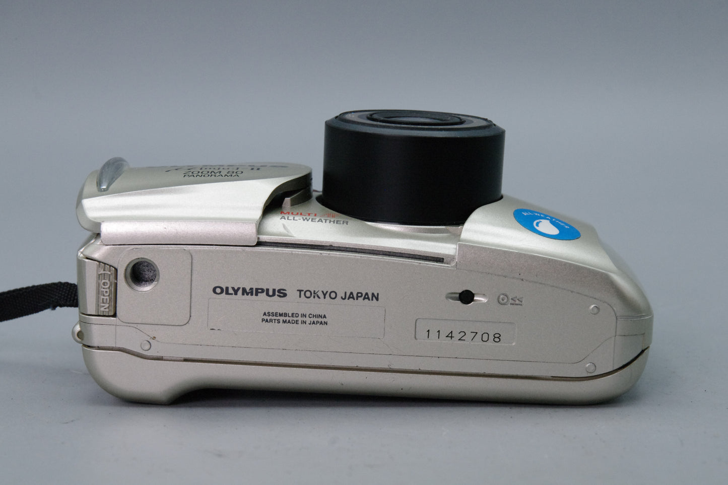 Olympus MJU Zoom II 80 Panorama Camera – 38–80mm Lens - Excellent