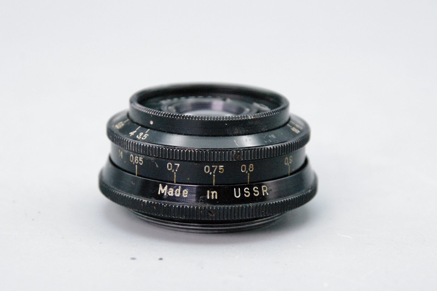 Industar‑50 50mm f/3.5 M39 Lens – Soviet Prime – Surface Marks
