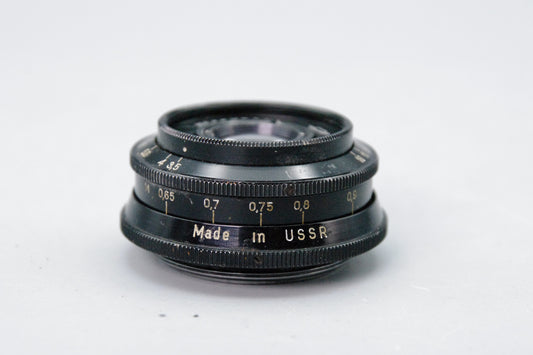 Industar‑50 50mm f/3.5 M39 Lens – Soviet Prime – Surface Marks