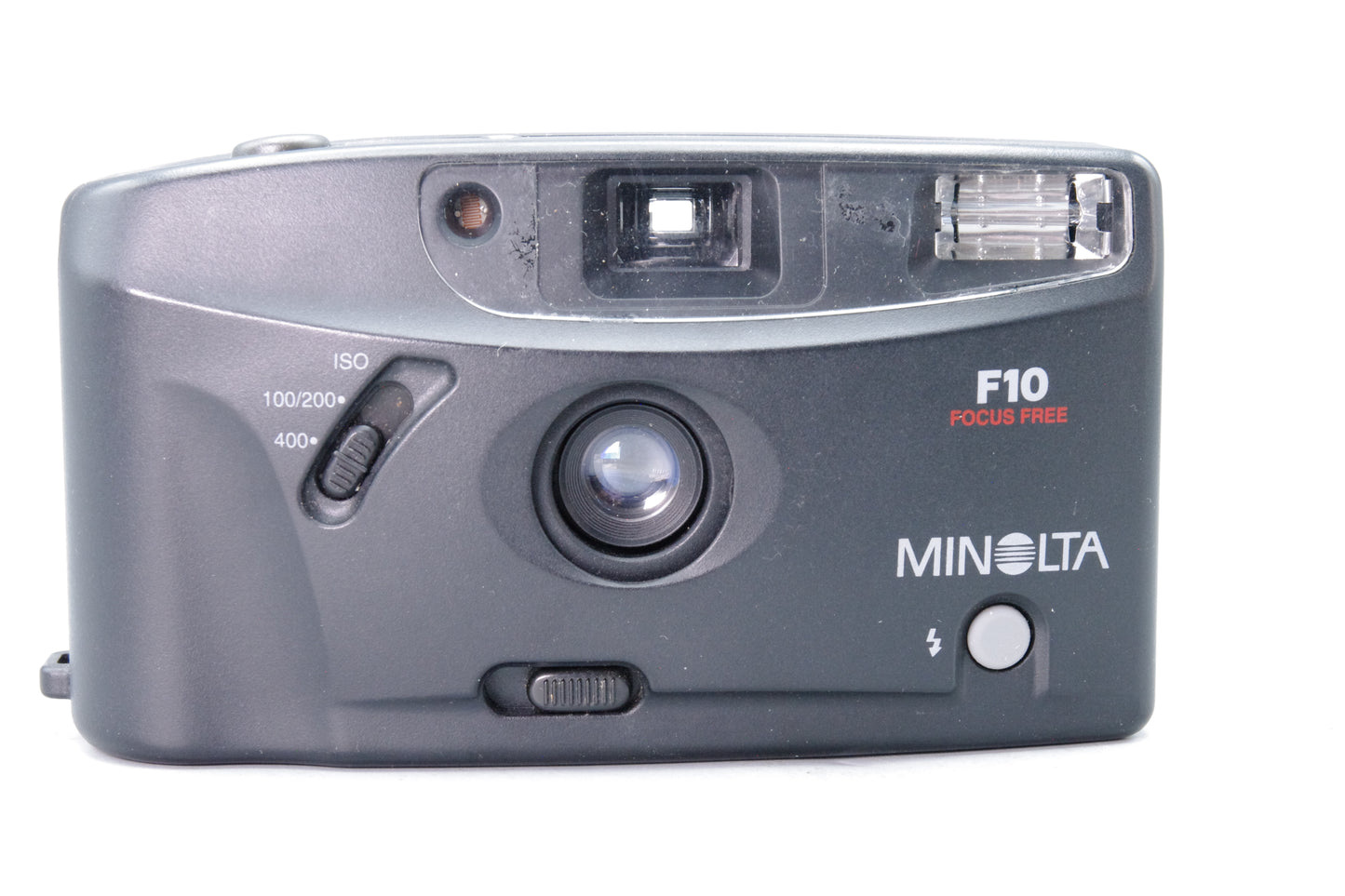 Minolta F10 35mm Focus‑Free Compact Film Camera – Tested & Working – Very Good