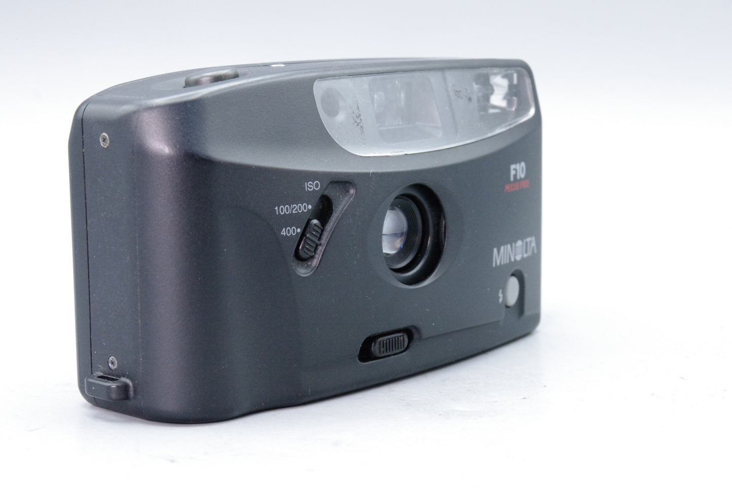 Minolta F10 35mm Focus‑Free Compact Film Camera – Tested & Working – Very Good