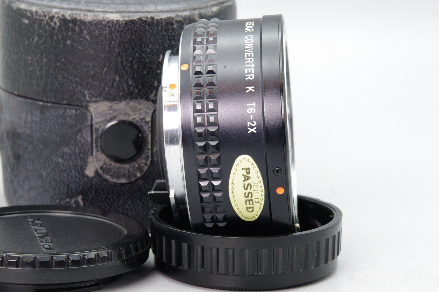 Asahi Pentax Rear Converter K T6‑2A – 2× Teleconverter – With Case – Excellent
