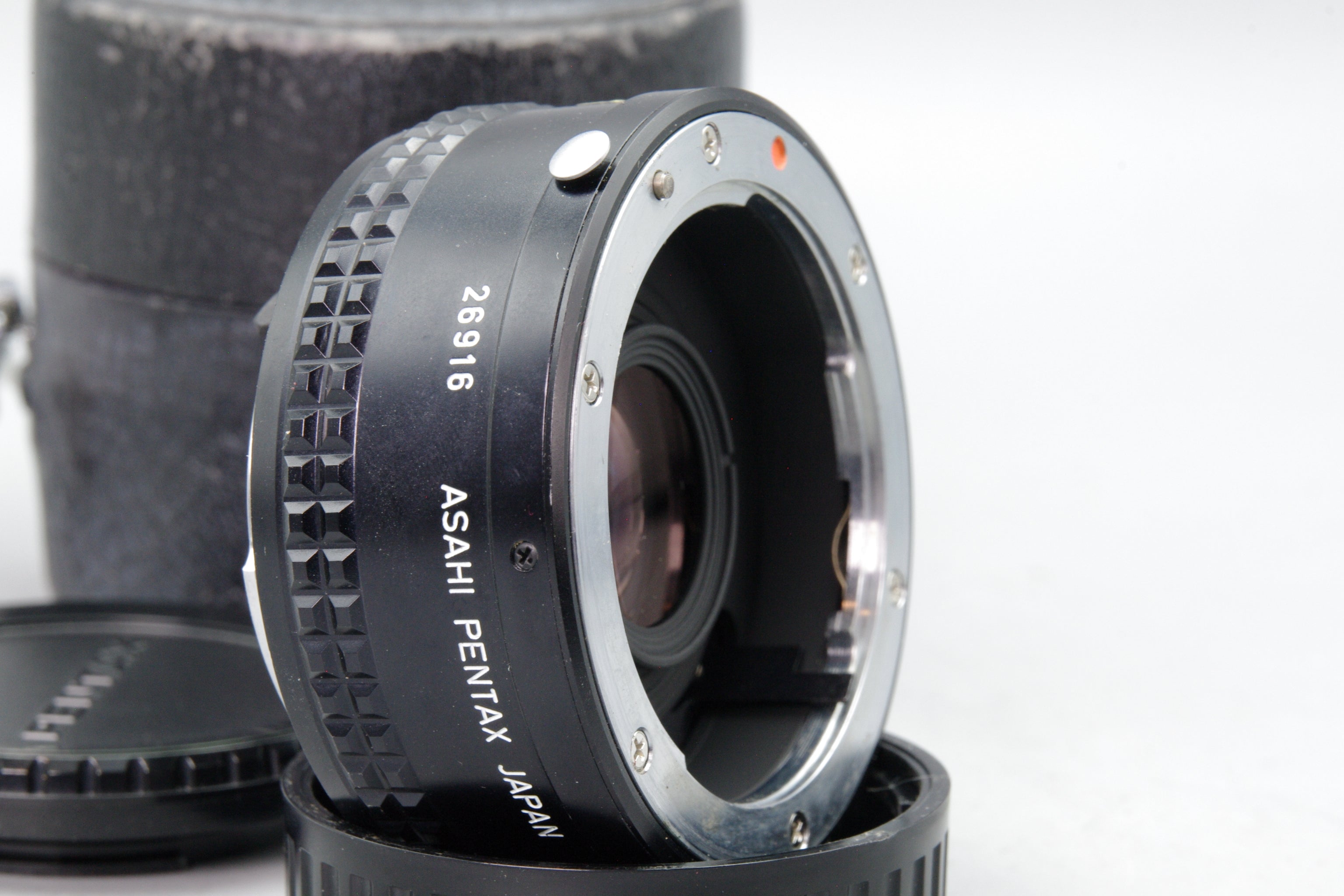 Asahi Pentax Rear Converter K T6‑2A – 2× Teleconverter – With Case