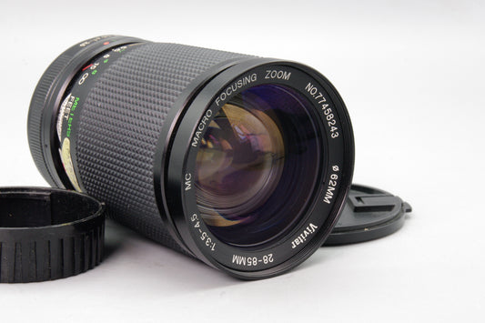 Vivitar 28-85mm F/3.5-4.5– Pentax K Mount – minor fungus
