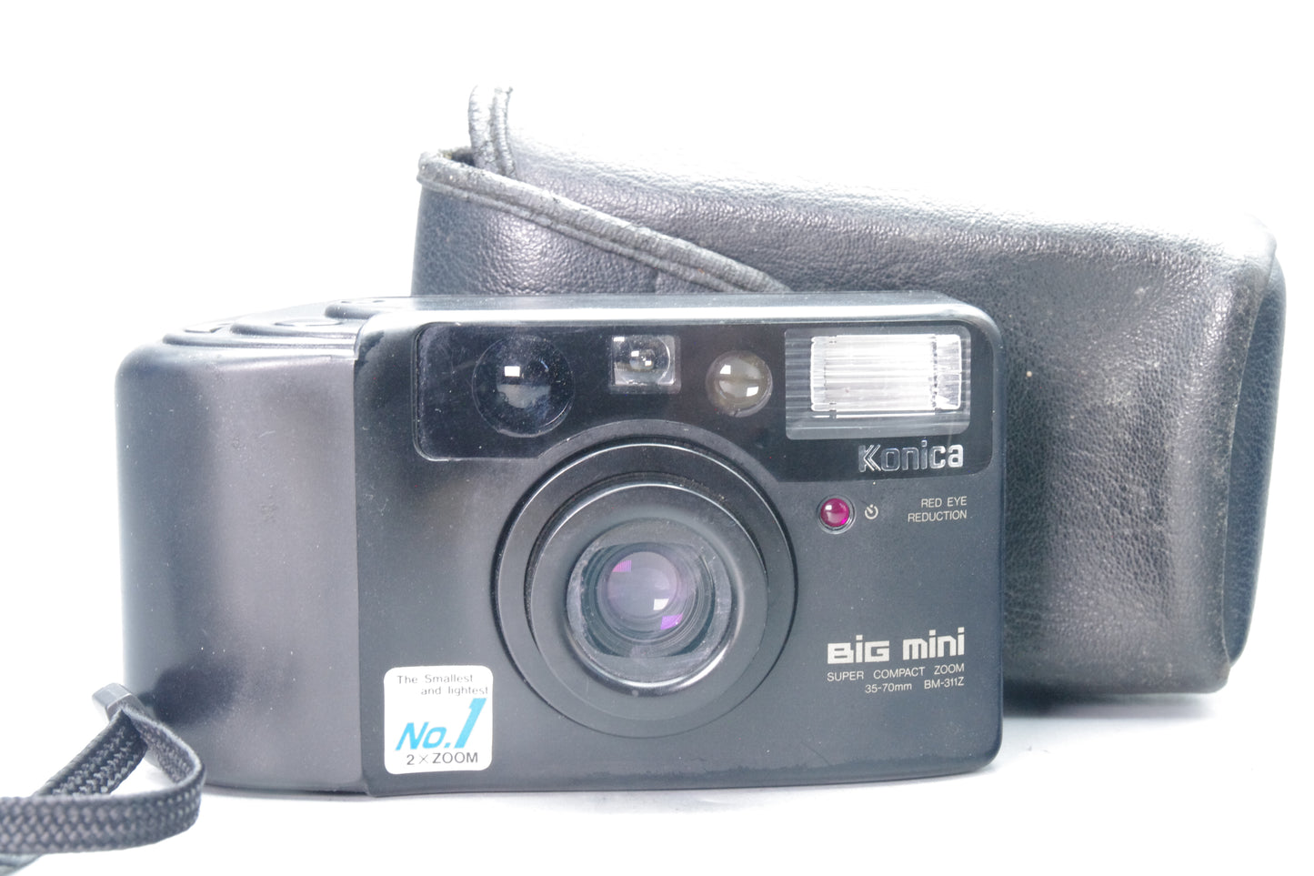 Konica Big Mini BM‑311Z 35mm Compact Film Camera – Tested &amp; Working – Very Good
