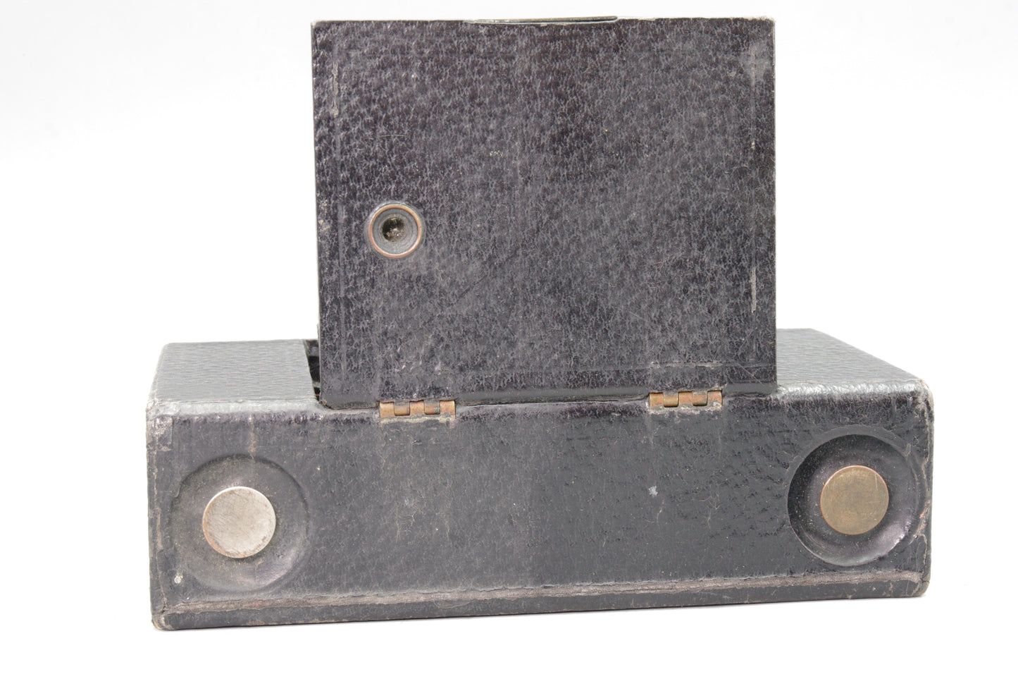 Kodak No2 Folding Pocket Brownie Model B – Red Bellows – Shutter Fires – Display