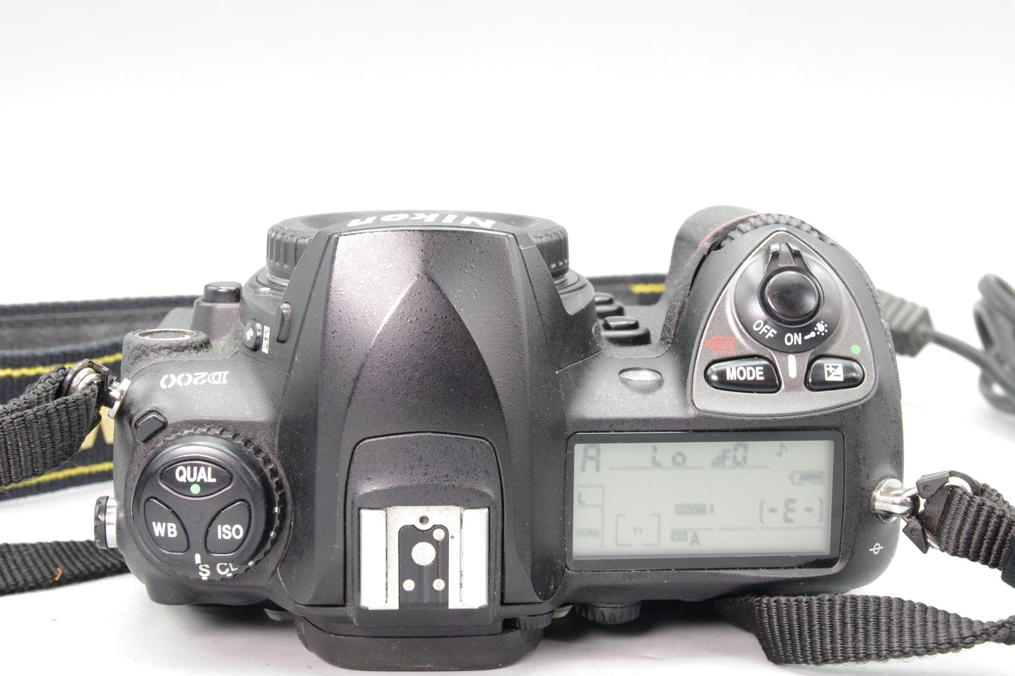 Nikon D200 10.2MP DSLR Camera Low Shutter Count 10986 Excellent