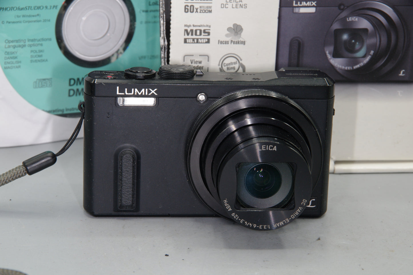 Panasonic Lumix DMC-TZ60 – Boxed – 18.1MP – Leica 30x Zoom – GPS  Wi-Fi