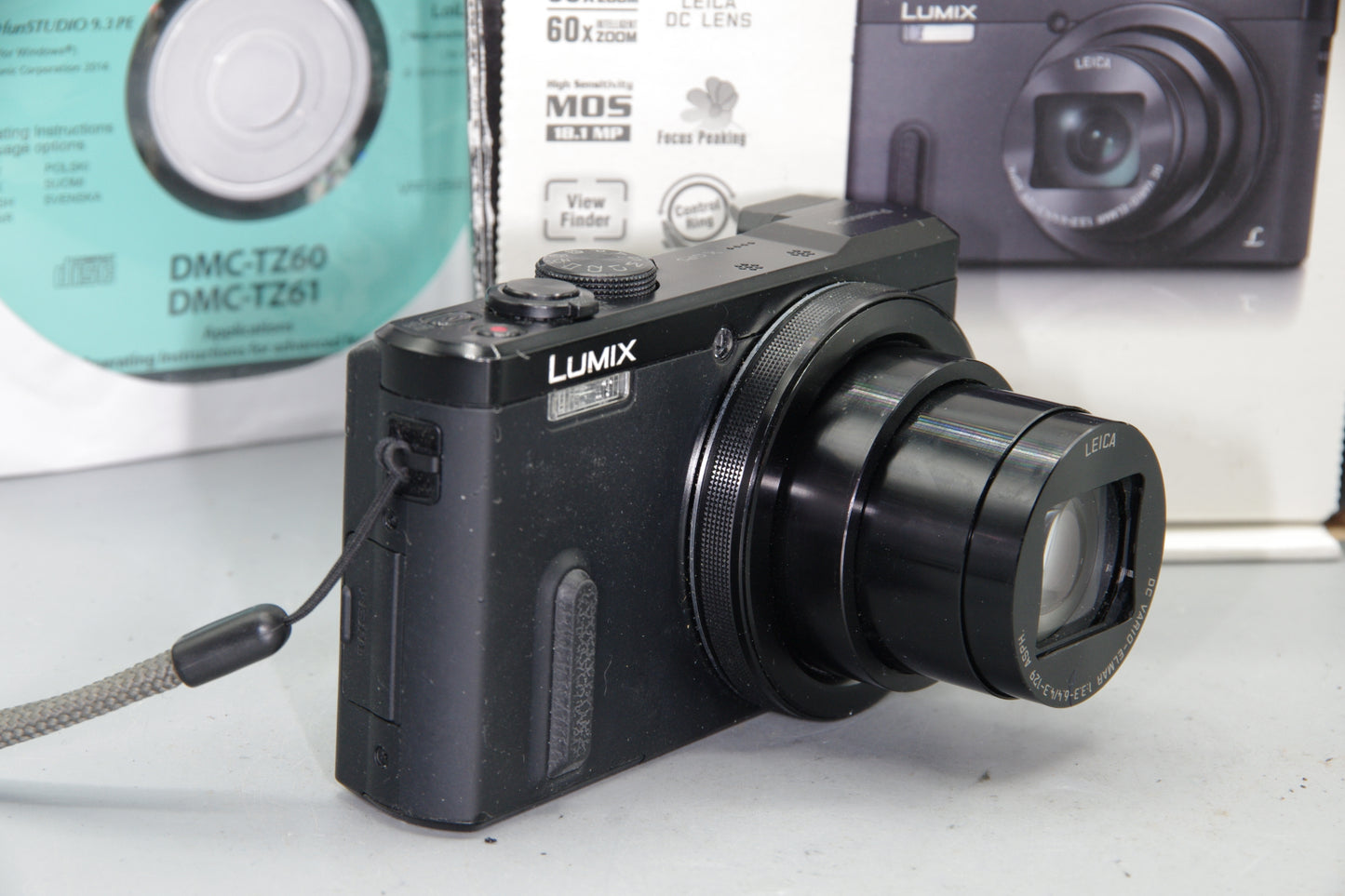 Panasonic Lumix DMC-TZ60 – Boxed – 18.1MP – Leica 30x Zoom – GPS  Wi-Fi