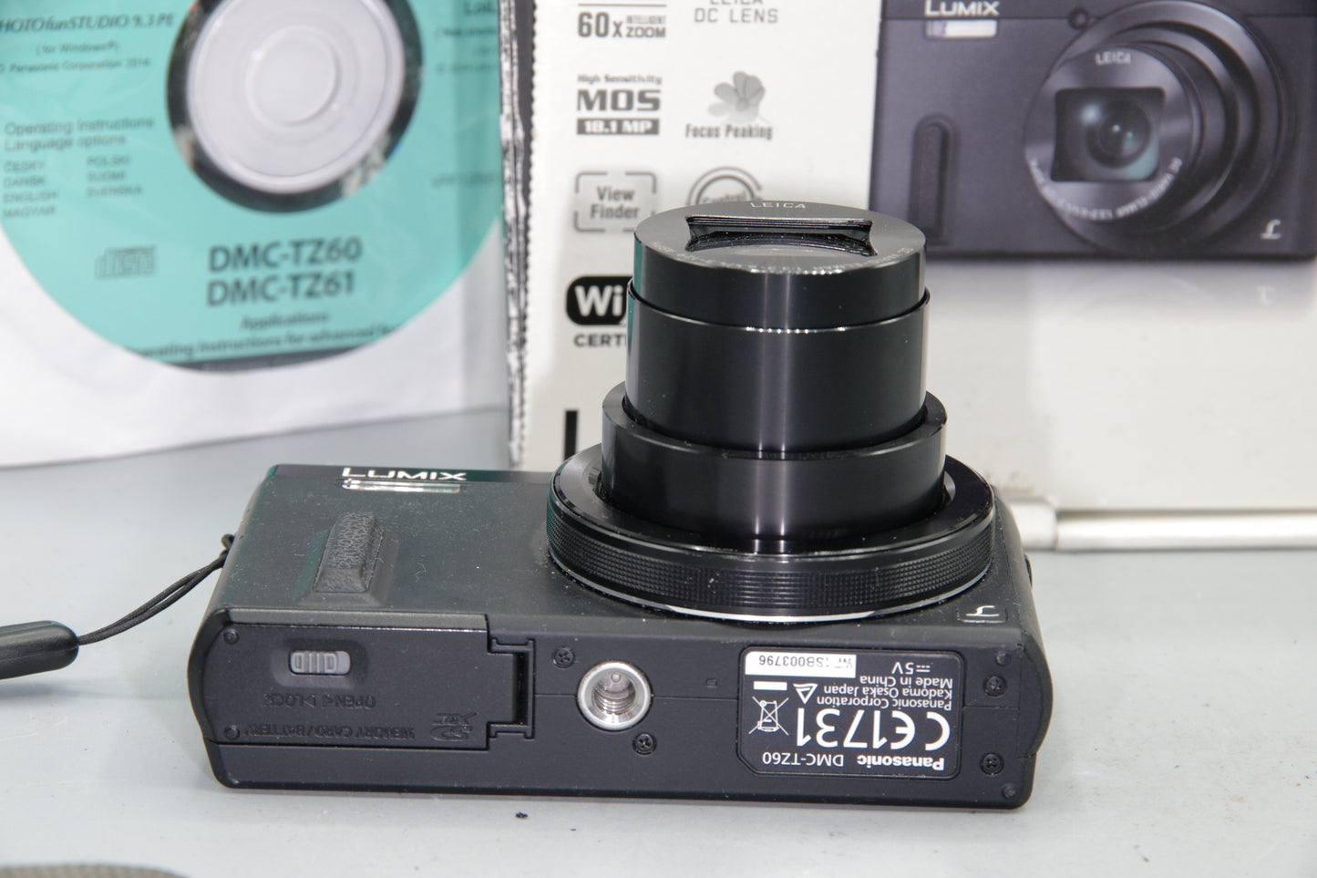 Panasonic Lumix DMC-TZ60 – Boxed – 18.1MP – Leica 30x Zoom – GPS  Wi-Fi