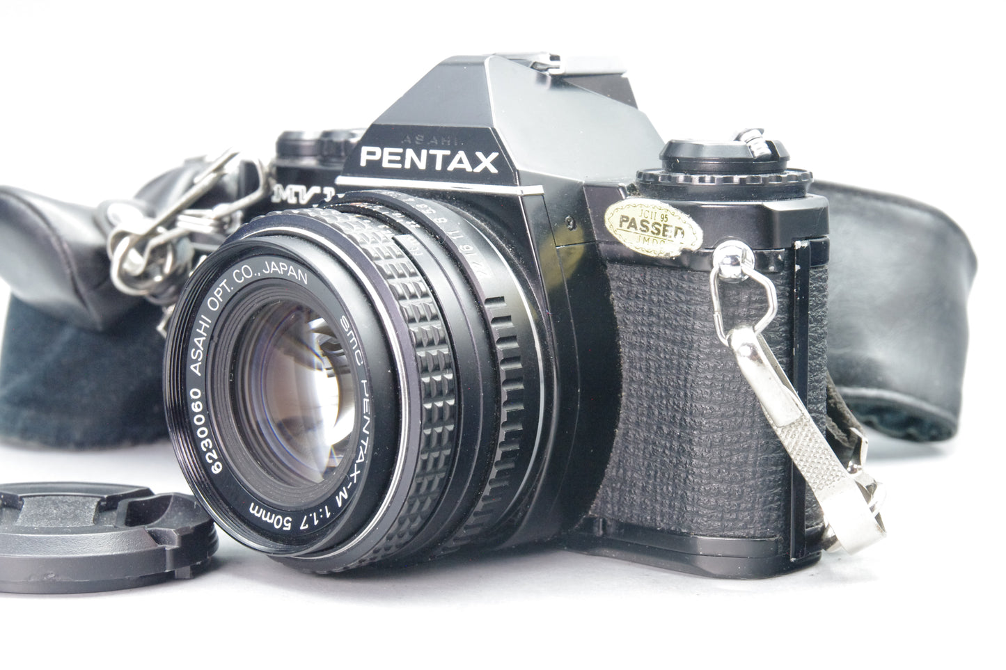 Pentax MV1 35mm SLR with Pentax‑M 50mm F/1.7 Lens – Black – Excellent Condition