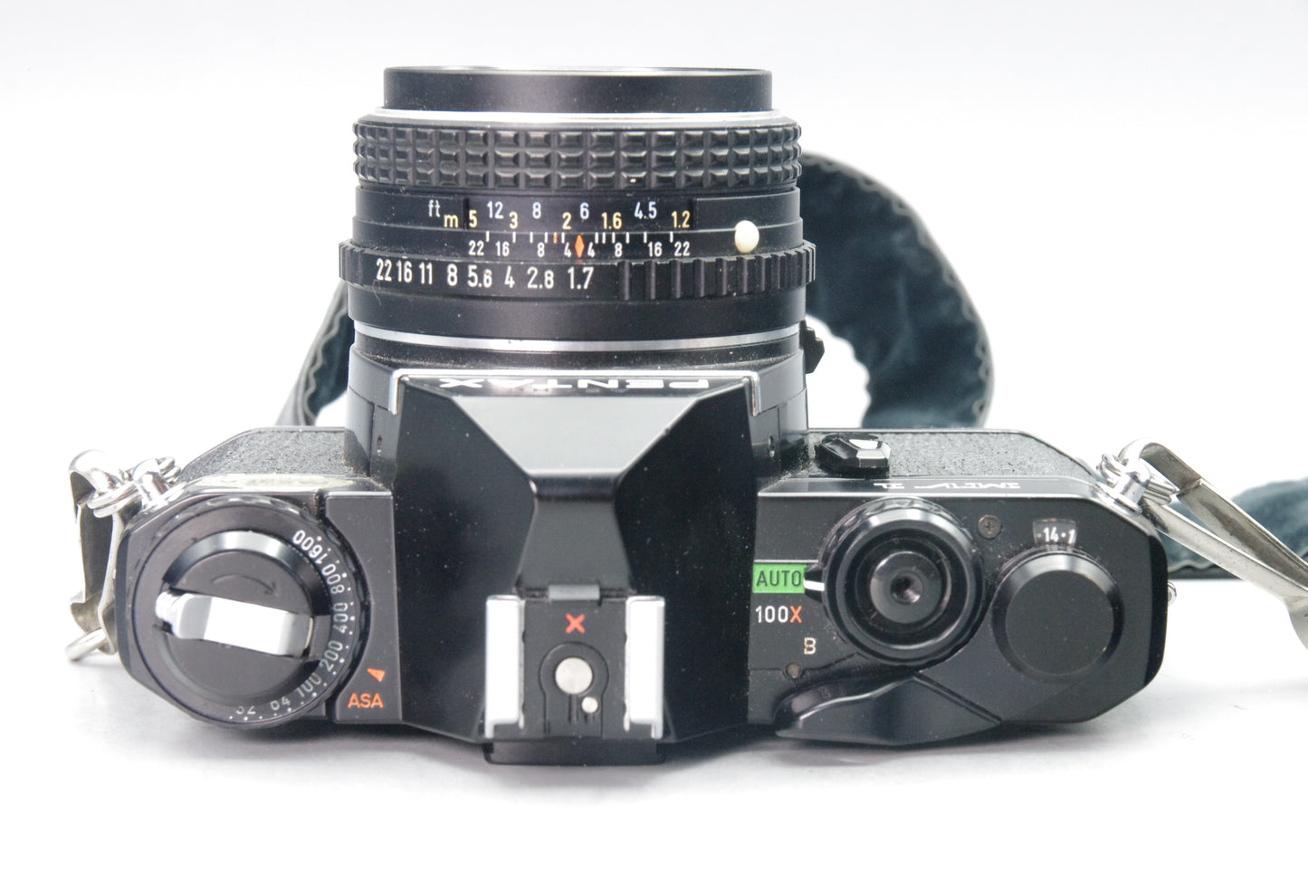 Pentax MV1 35mm SLR with Pentax‑M 50mm F/1.7 Lens – Black – Excellent Condition