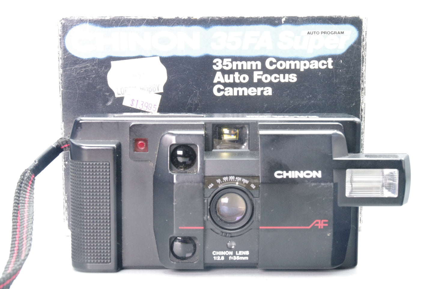 Chinon 35 FA Super Auto Program 35mm Compact Film Camera – Boxed – Very Good