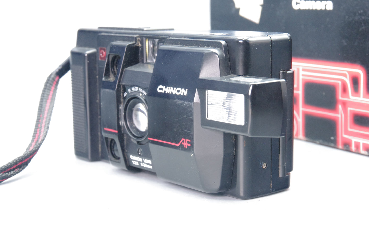 Chinon 35 FA Super Auto Program 35mm Compact Film Camera – Boxed – Very Good