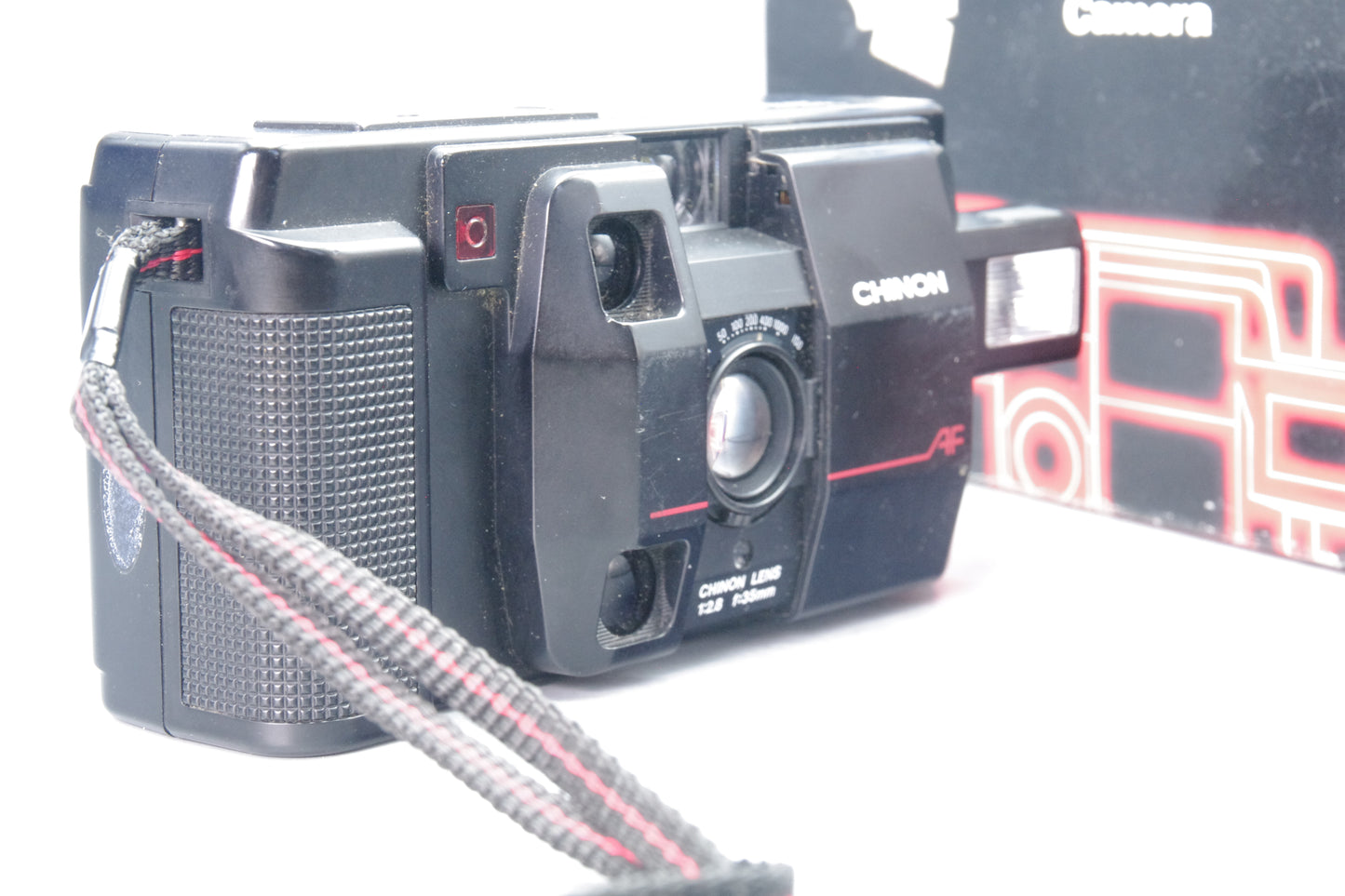 Chinon 35 FA Super Auto Program 35mm Compact Film Camera – Boxed – Very Good