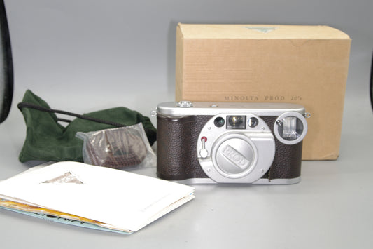 Minolta Prod 20’s 35mm Compact Camera – Boxed – Retro Design – Fully Automatic