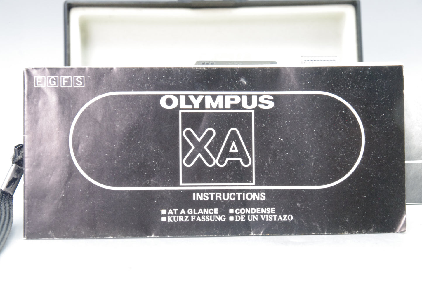Olympus XA 35mm Rangefinder Camera A11 Flash Boxed VGC