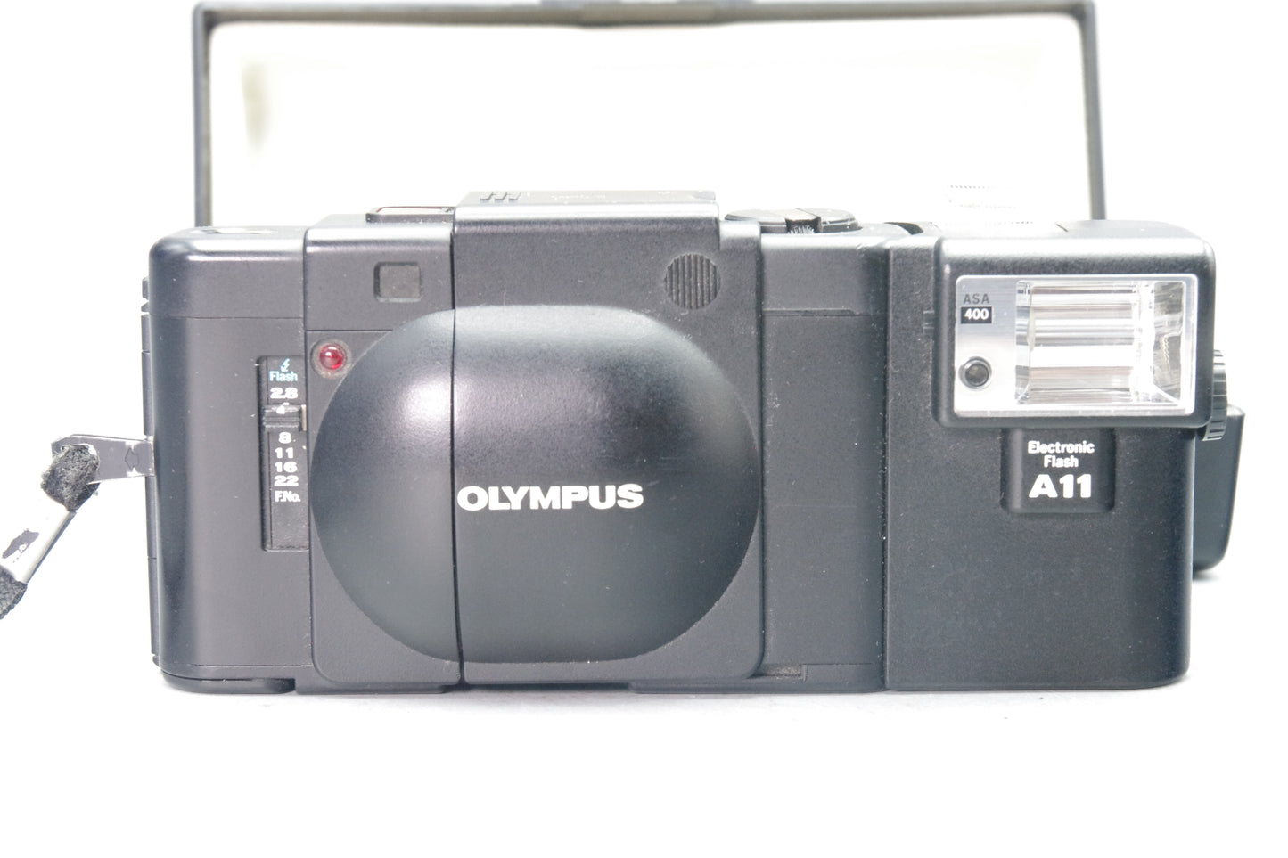 Olympus XA 35mm Rangefinder Camera A11 Flash Boxed VGC