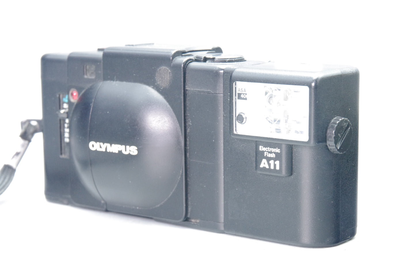 Olympus XA 35mm Rangefinder Camera A11 Flash Boxed VGC