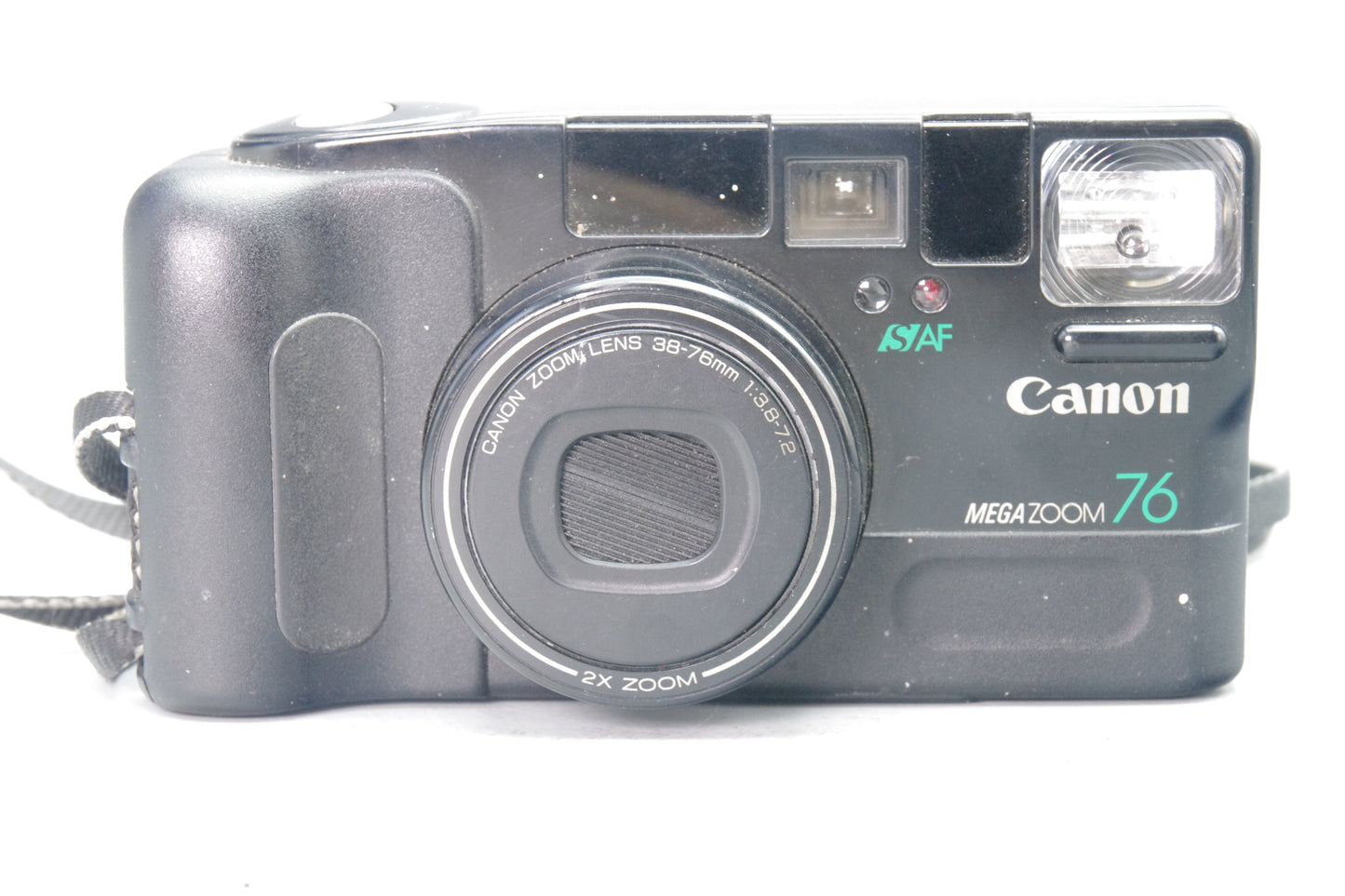 Canon Sure Shot Mega Zoom 76 35mm Film Camera – Tested – Very Good Condition